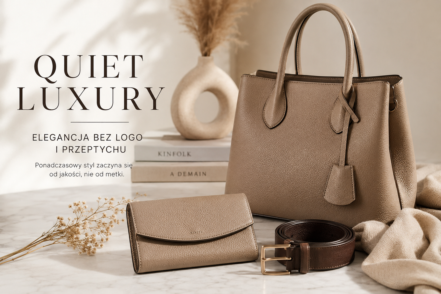 Quiet luxury w modzie damskiej
